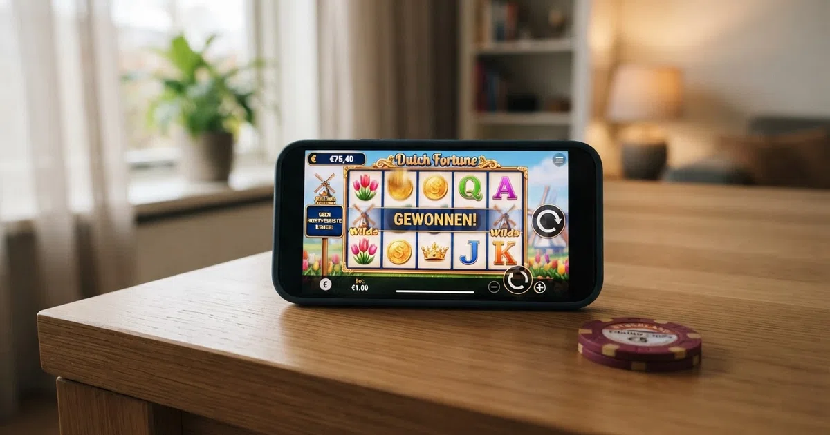 Een online casino bonus zonder wagering uitgelegd: speelgeld en gratis spins zonder rondspeelvoorwaarden op het scherm van een Nederlands online casino platform
